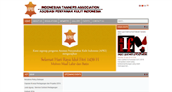 Desktop Screenshot of indonesiantanners.com